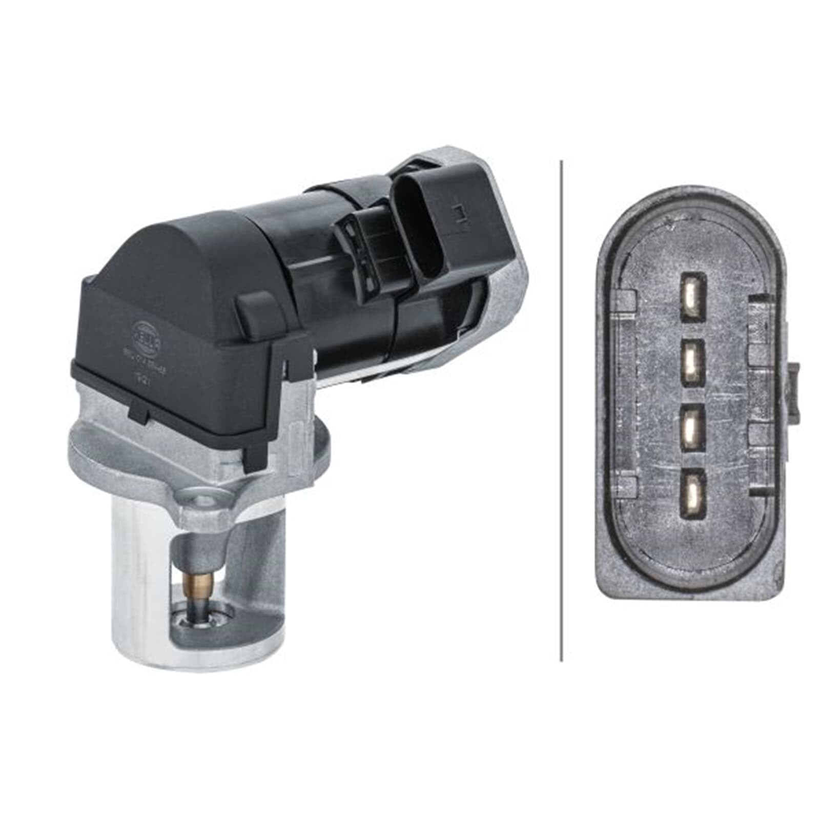 HELLA 6NU 014 864-651 AGR-Ventil - elektrisch - 4-polig - mit Dichtung