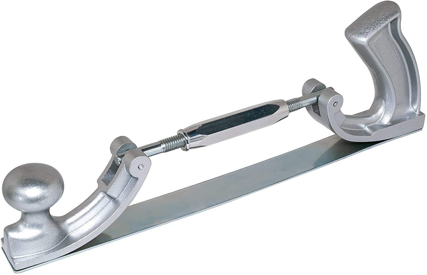 Adjustable Flexible File Holder with 14 Inch Double-Sided Blade, 12 Sawtooth Per Inch Smooth Cut File Metal Polisher Molding Grinding, Filing Contoured Surface, for Autobody