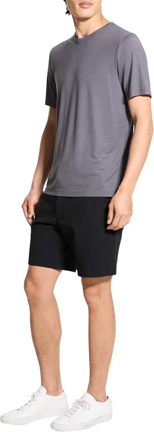 Theory Mens Essential Tee in Anemone Milano - Image 2