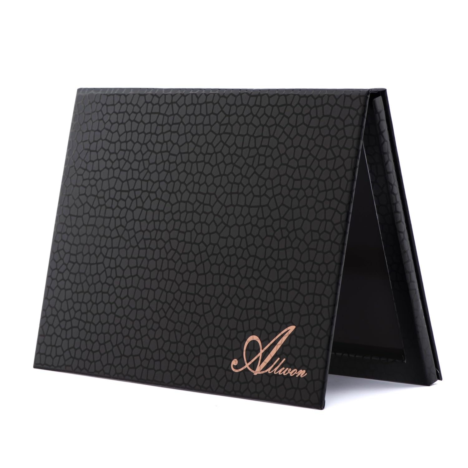 Allwon Magnetic Palette Box Black Empty Magnetic Palette Makeup Cosmetic Storage Box - 7.2 x 5.0 inches