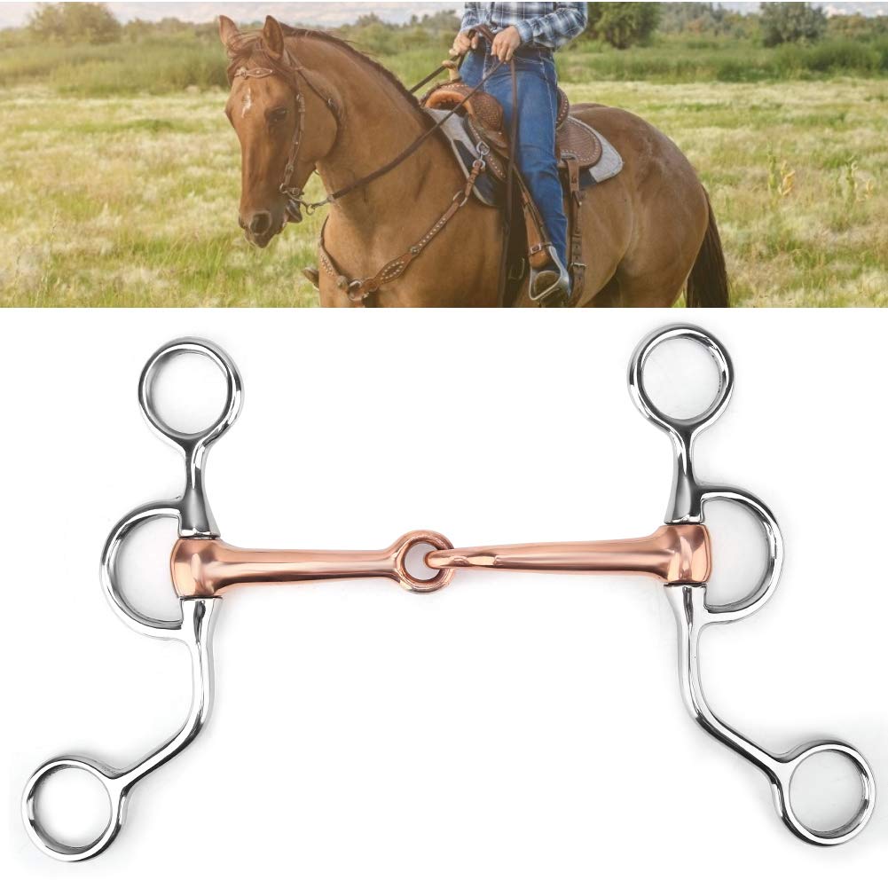 Snaffle kauen Edelstahl Bit Kupfer Bit Kupfer Bit Bit Bit French French Snaffle Snaffle Accessy Snaffle für e
