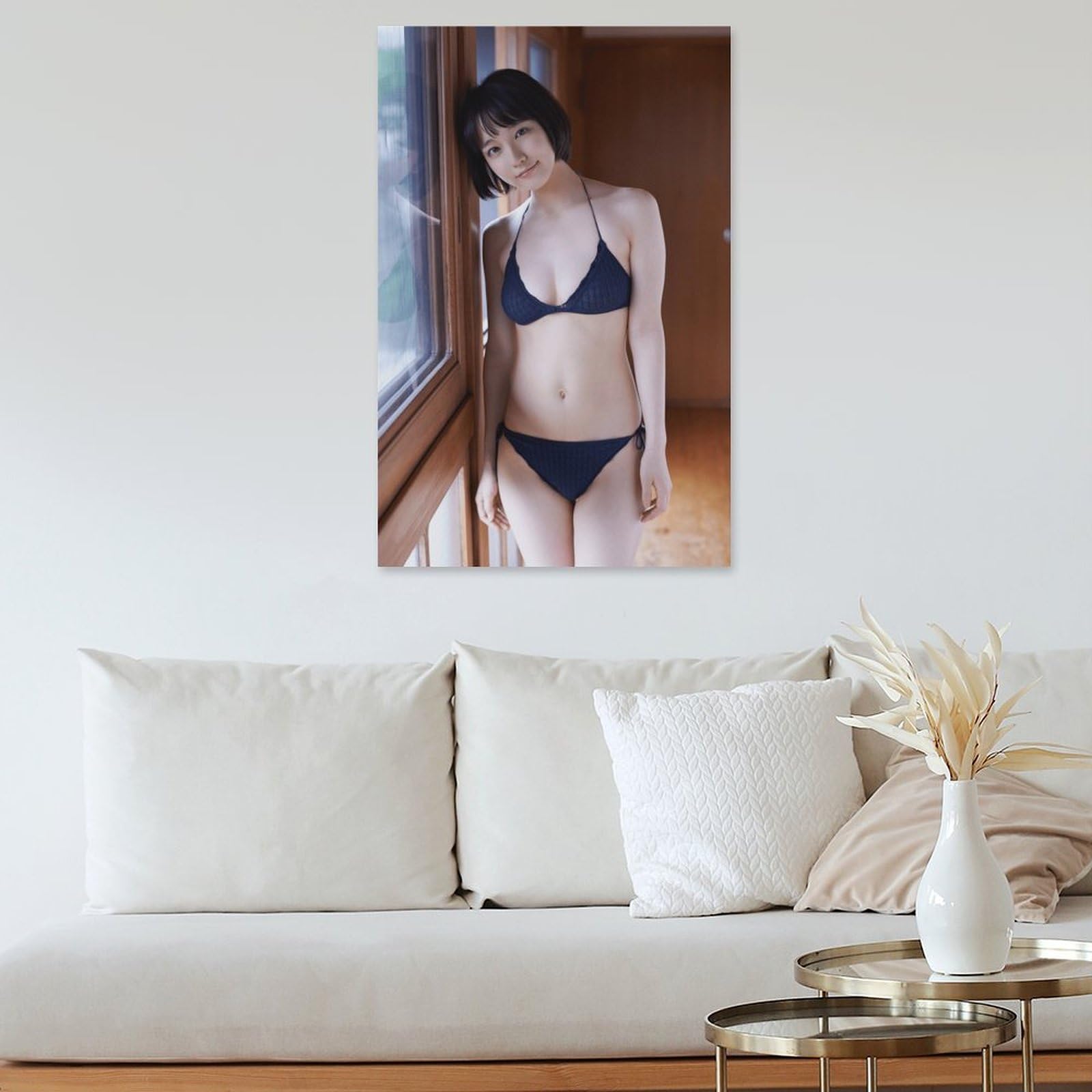 Amazon.co.jp: 吉岡里帆 水着 ポスター 掛け画 タペストリー 壁飾り