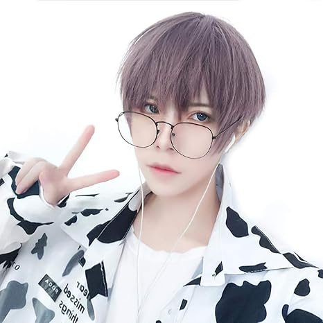 Amazon ディファーハンド Differhand コスプレ ウィッグ 男装 ウィッグ ショート 仮装 カツラ コスチューム 耐熱ファイバー製 フルウィッグ ウィッグネット コーム 3点セット グレーとパープルの混色 グレーが強め コスプレ 仮装 通販 Amazon ディファーハンド Differhand コスプレ ウィッグ 男装 ウィッグ ショート 仮装 カツラ コスチューム 耐熱ファイバー製 フルウィッグ ウィッグネット コーム 3点セット グレーとパープルの混色 グレーが強め コスプレ 仮装 通販