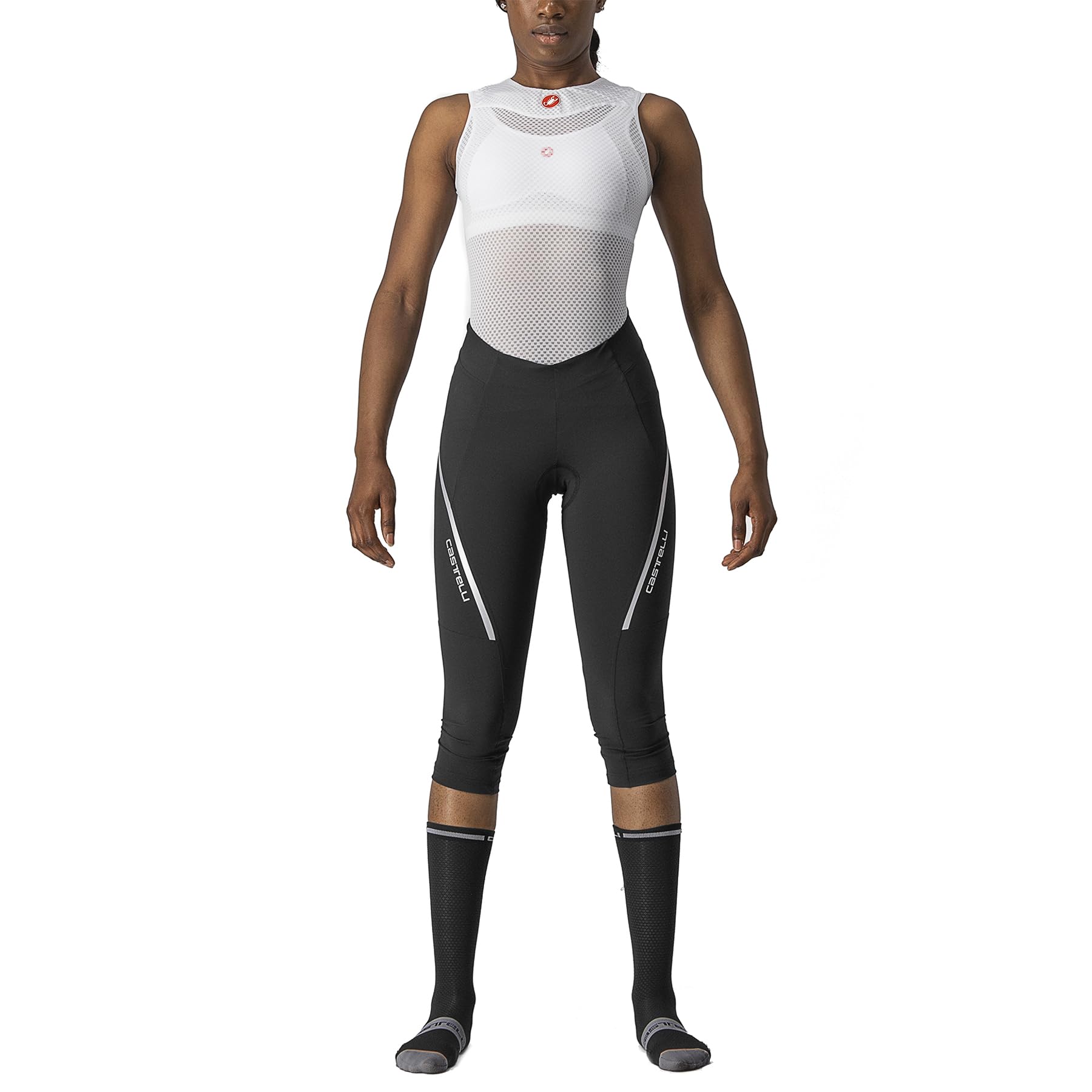 CASTELLI 4522052 VELOCISSIMA 3 KNICKER Women's Shorts Black White L