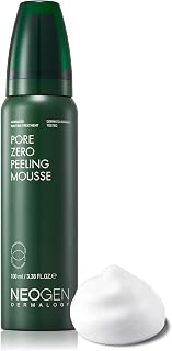 Neogen Dermalogy Pore Zero Peeling Mousse: K-Beauty Foaming Exfoliator Tightens Pores, Firms & Lifts Skin 3.38oz