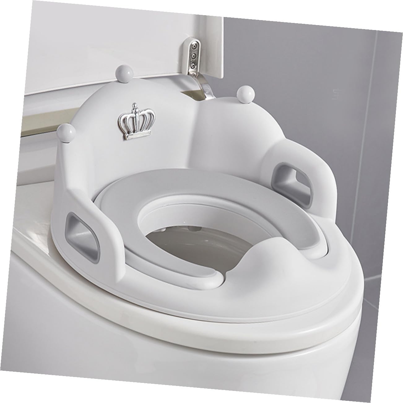 Asiento de Inodoro Infantil Grande para Niñas y Niños, Pp | Uso en Casa, Antideslizante y Desmontable, para Entrenamiento al Baño, Formato Cómodo