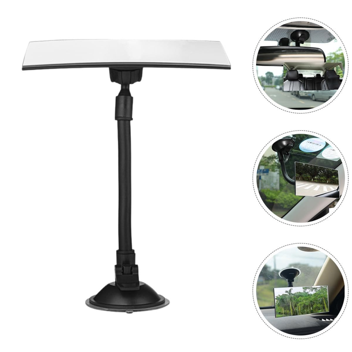2pièces Rétroviseur Garçon Fille à Ventouse Lot De Miroirs Pour Voiture Réglable Et Sûr Pour Facile Du Siège Arrière