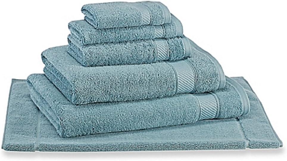 Wamsutta Hygro Duet Bath Towel in Cameo Blue Home & Kitchen