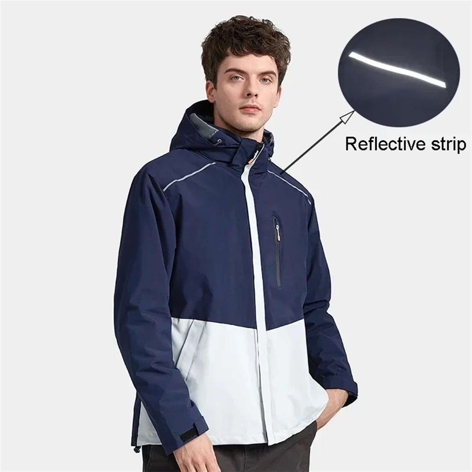 Mono Ski Mujer Traje de esquí for mujer, impermeable, cálido, con capucha, impermeable a prueba de viento, pantalones de nieve, conjunto de ropa de Snowboard for exteriores, monos de esquí for mujer(O