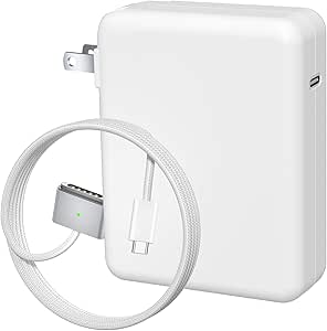 140W Power Adapter - Mac Book Pro Charger, C to Magnetic 3 Cable Compatible with Mac Book Pro/Air 2021-2024(M1,M2,M3,M4 14-16 inch)- Nylon Braided 6.6 Ft