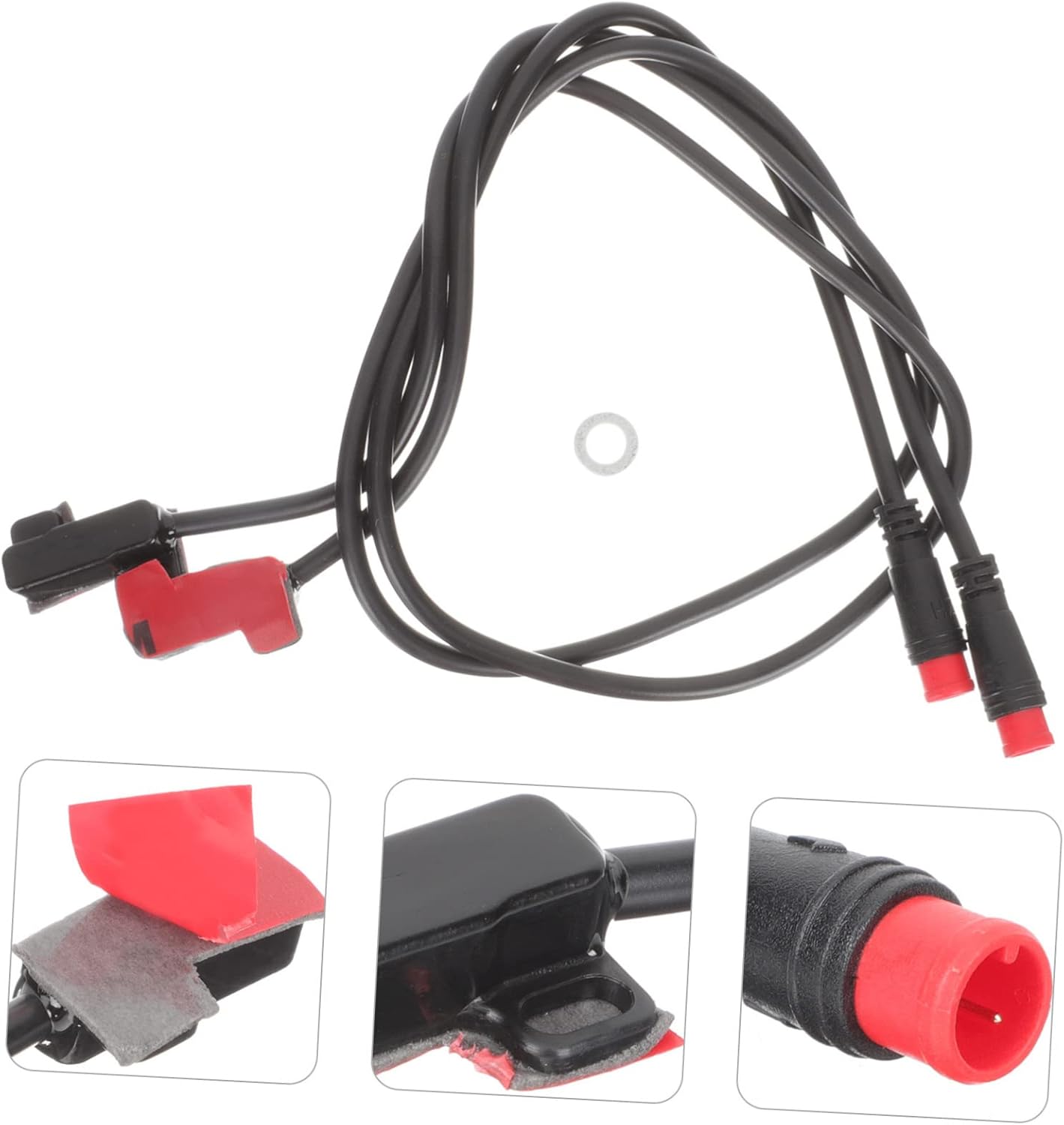 BESPORTBLE 5pairs Brakes Compatible E-Bike Brake Sensor Cable Bike Cable Kit Off Sensor