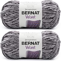 Vista 14 de Bernat Hilo de terciopelo Blackbird – Paquete de 2 unidades de 10.5 onzas – Poliéster – 5 voluminosos – 315 yardas – Tejido/ganchillo