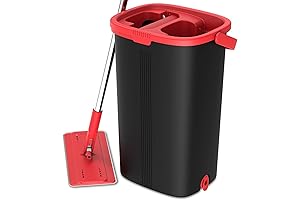 TETHYS Floor Mop with 2 Bucket System