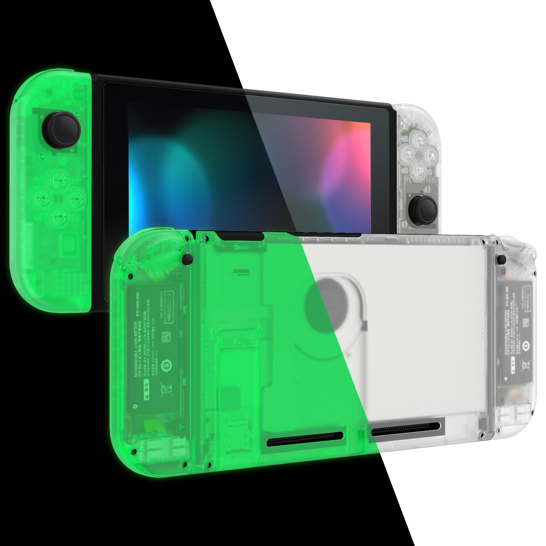 Amazon.co.jp: eXtremeRate Switchに対応用カスタムDIY交換ケース