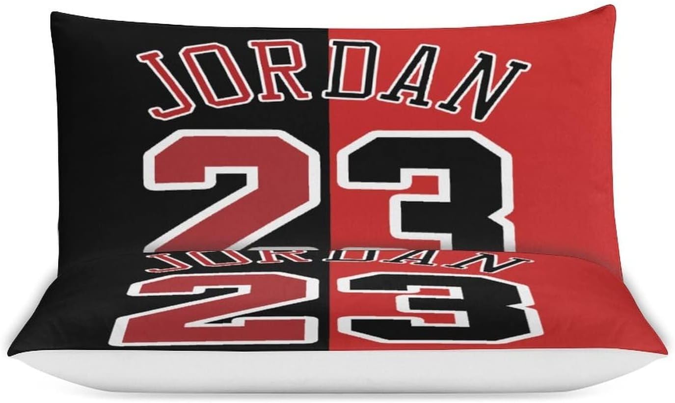 Sport Basketball Bedding Duvet Cover Sets 3D Printed Lightweight 3 Piece Comforter Sets, 1 Duvet Cover and 2 Pillow Shams for Kids Boys Girls (Twin) 86"×70"