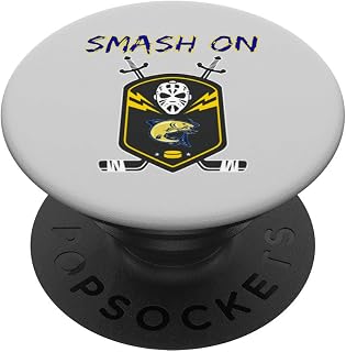 Ice Hockey Smash On Phone Grip