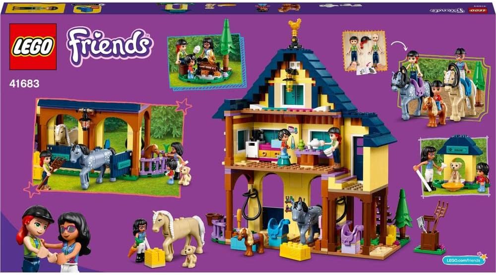 Lego® Friends Forest Horseback Riding Center 41683 Building Kit; Horse Riding