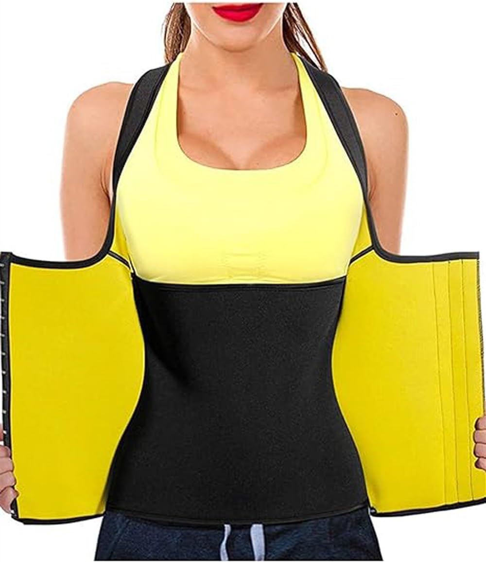 XUEBIN Tuta da Sauna for Uomo Gilet da Allenamento in
