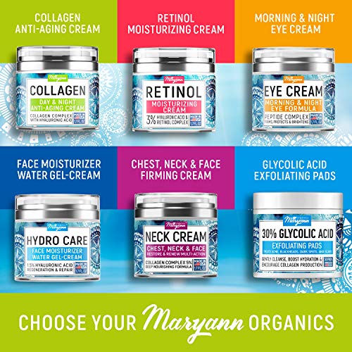 Maryann Organics Collagen Cream - Anti Aging Face Moisturizer - Day 