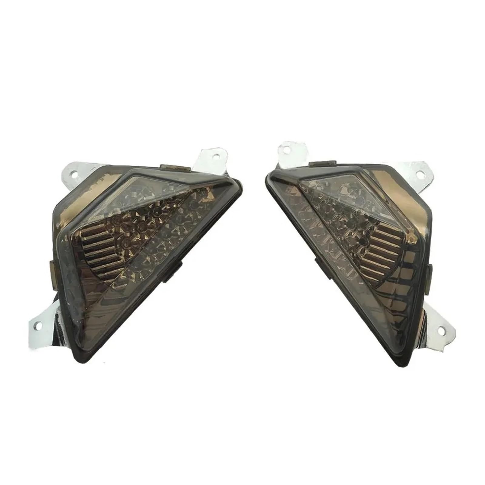 Per KAWASAKI Per NINJA 250 300 400 650 1000SX ZX6R ZX25R Z1000SX ER6F Per Moto Lampeggiante Indicatore Di Luce Anteriore LED Indicatori indicatori moto