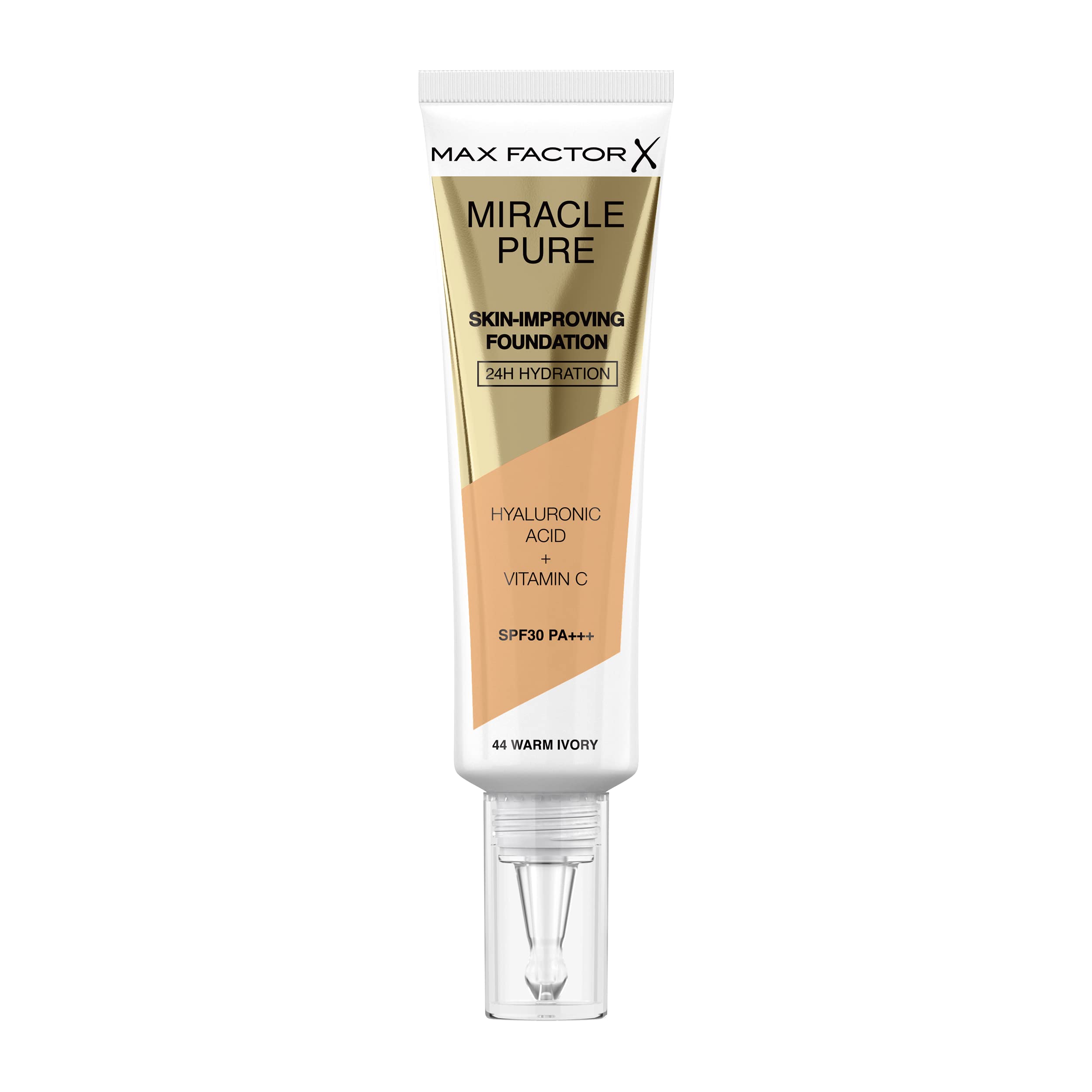 Max Factor Women's Warm Ivory Miracle Pure Liquid Foundation 44