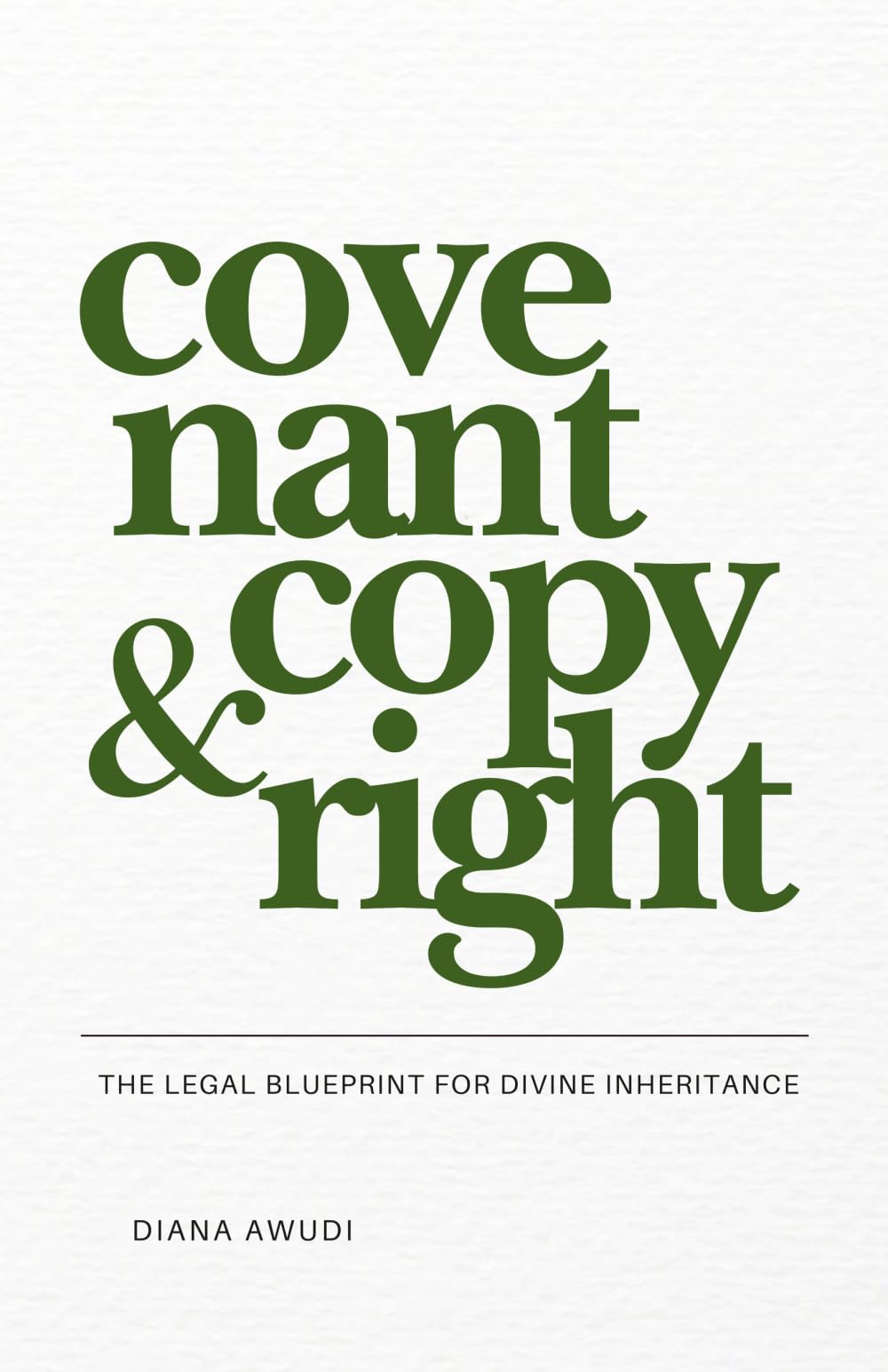 Covenant and Copyright: The Legal Blueprint For Divine Inheritance