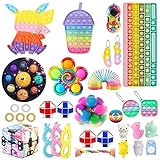 Fidgets für Mädchen und Jungen - Kinderspielzeug zum Stressabbau baut nicht nur Stress ab, sondern kann auch zum Gehirntraining verwendet werden und verbessert das Gedächtnis, die Aufmerksamkeit, die Geduld, die Logik, das räumliche Denken und die manuelle Geschicklichkeit der Kinder