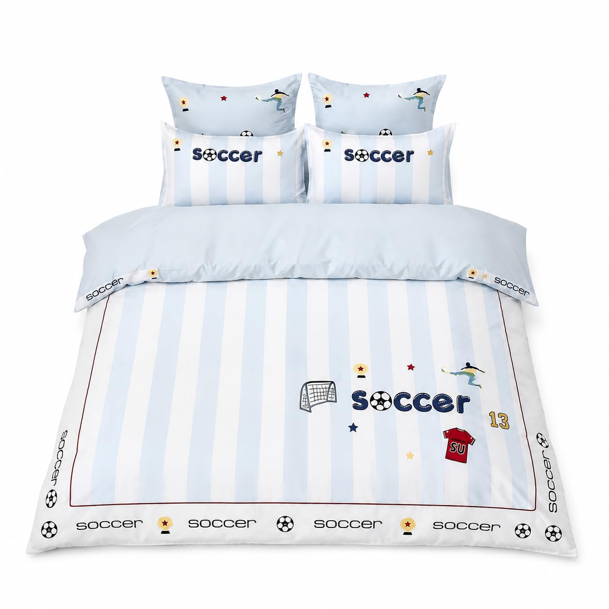 Parure de lit dessin animé douce pour des nuits cocooning dans un lit de 1,8m