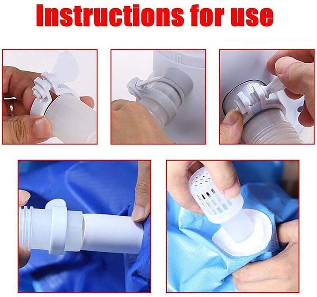 MU Portatile Elettrico Della Pompa Filtro Chiaro Cartuccia, Filtro Pompa per Piscina Fuori Terra per Piscine, Filtro per L'Acqua Pompa Cancella Cartuccia Piscine Filtro Della Pompa