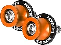Vista 1 de Tornillos de soporte para Yamaha XTZ125 XT Z125 XT-Z125 2003 2004 2005 2006 2007 2008 2009 2010-2016 Carretes de basculante de motocicleta Soporte