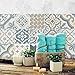 (24 Piezas) Pegatinas para Azulejos tamaño 10x10cm PS00086 Adhesivo de Vinilo Decorativo para Azulejos de baño y Cocina