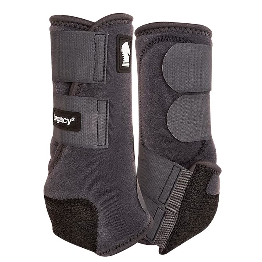 Classic Equine Legacy2 Hind Boots M Charcoal