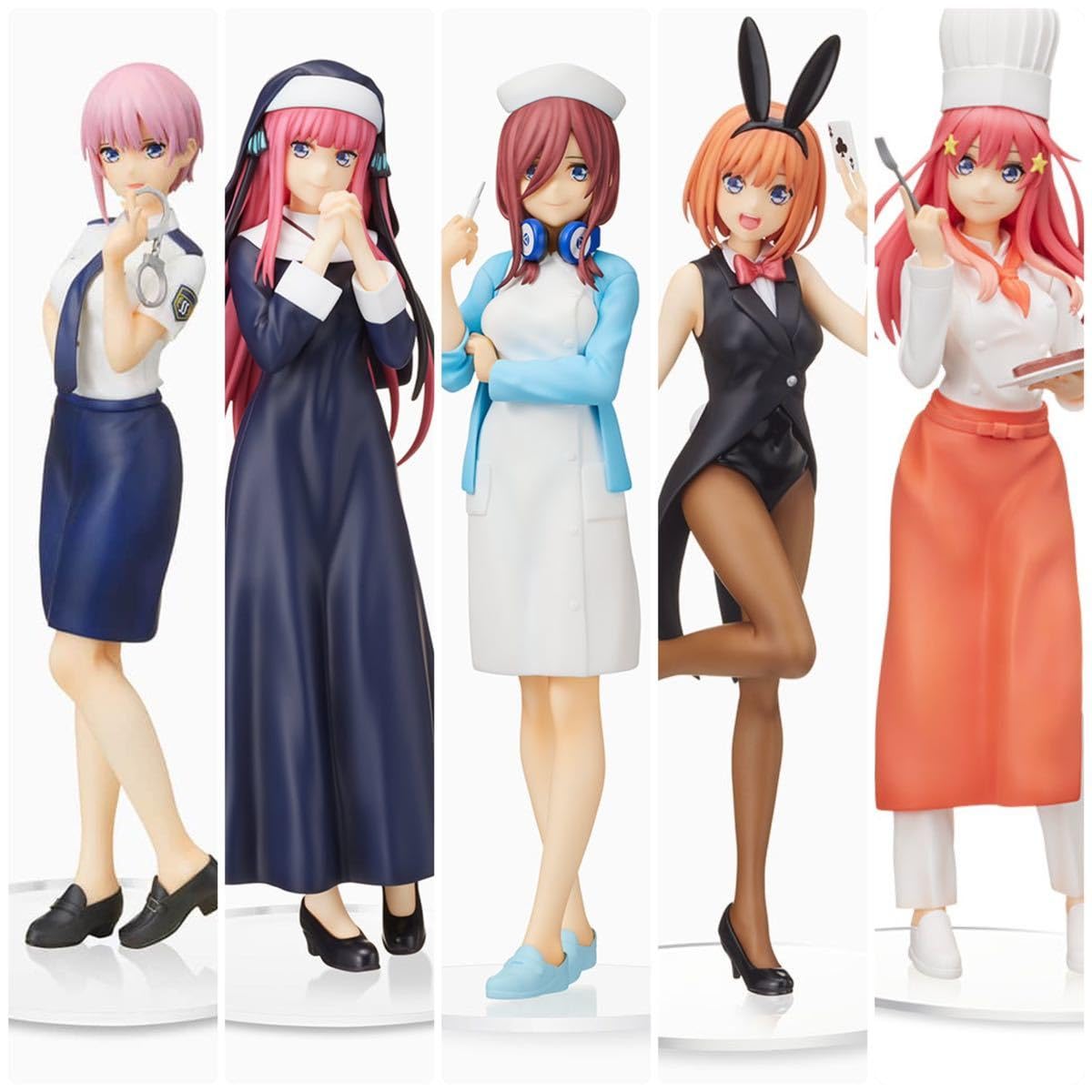 Amazon.co.jp: 25種セット五等分の花嫁 フィギュア The Quintessential