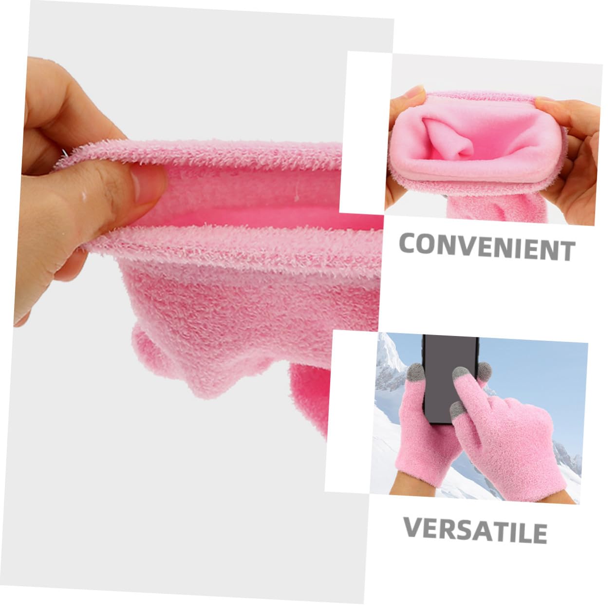 FRCOLOR Guanti Touchscreen Idratanti e Calzini Gel Set per Mani e Piedi Secchi Riparazione e Ammorbidimento Notturno e Quotidiano