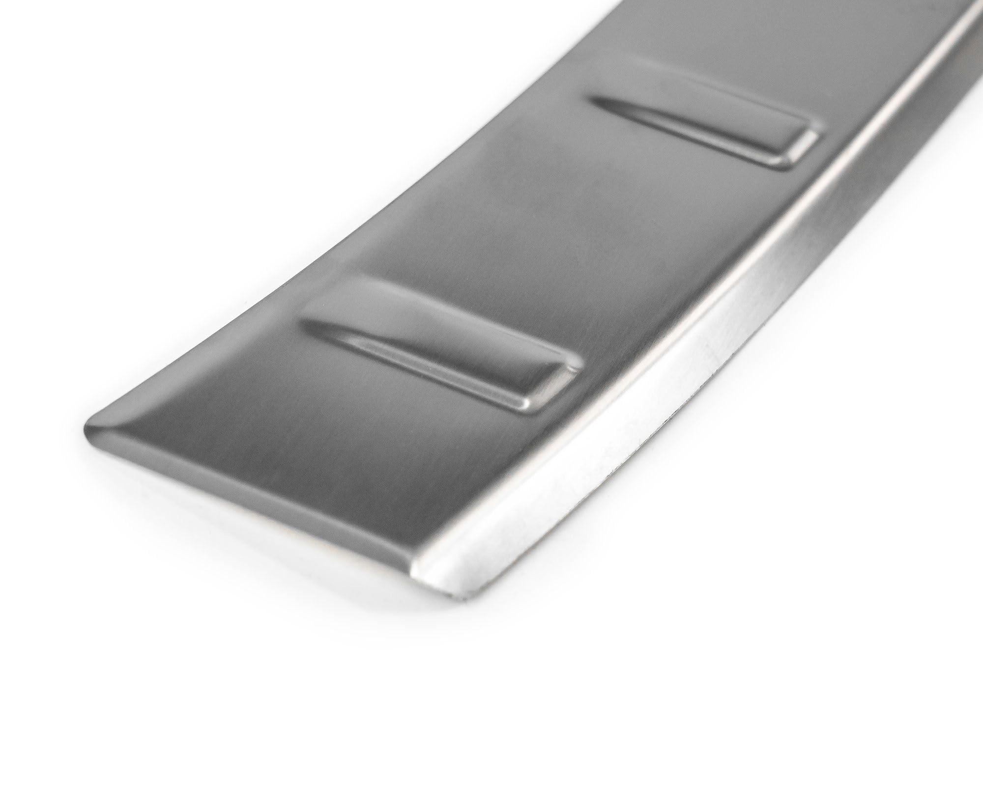 CHROMEMASTER | Protezione Paraurti Posteriore Compatibile con Skoda Kodiaq 2024+ ; Acciaio inossidabile, Spazzolato, Argento; Protezione Paraurti Protegge la Vernice dai Graffi