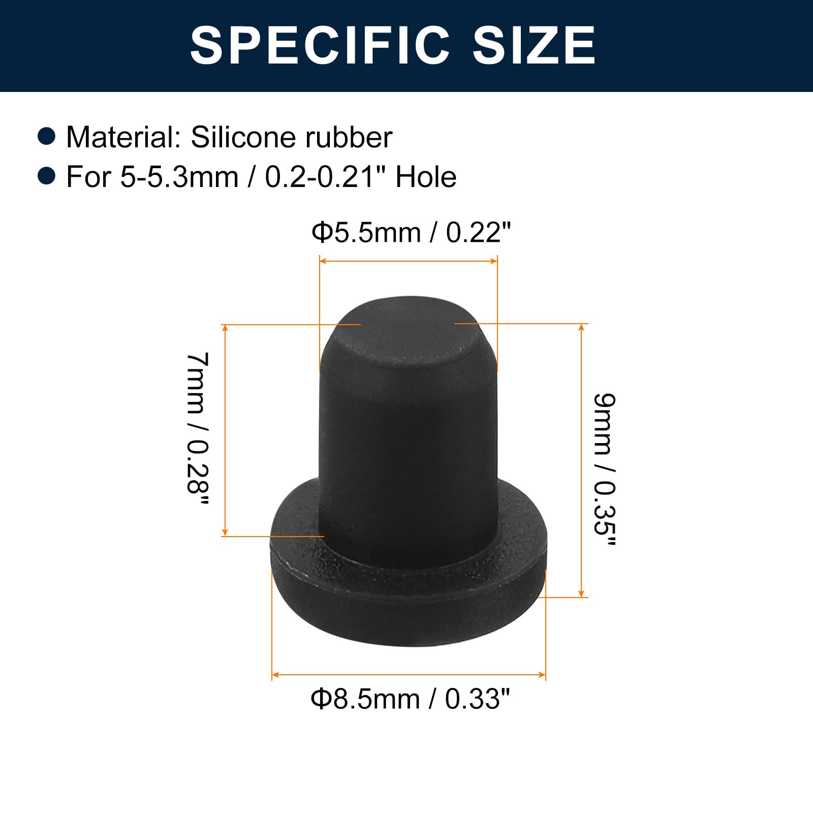 Tappi In Gomma Per Taglie Assortite - Confezione Da Albania