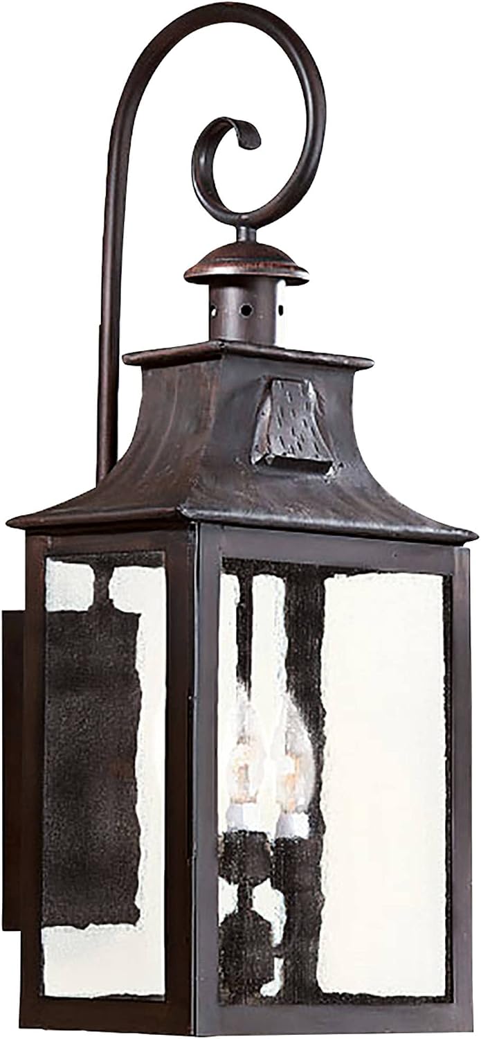 Newton - 23 Inch Two Light Outdoor Wall Lantren