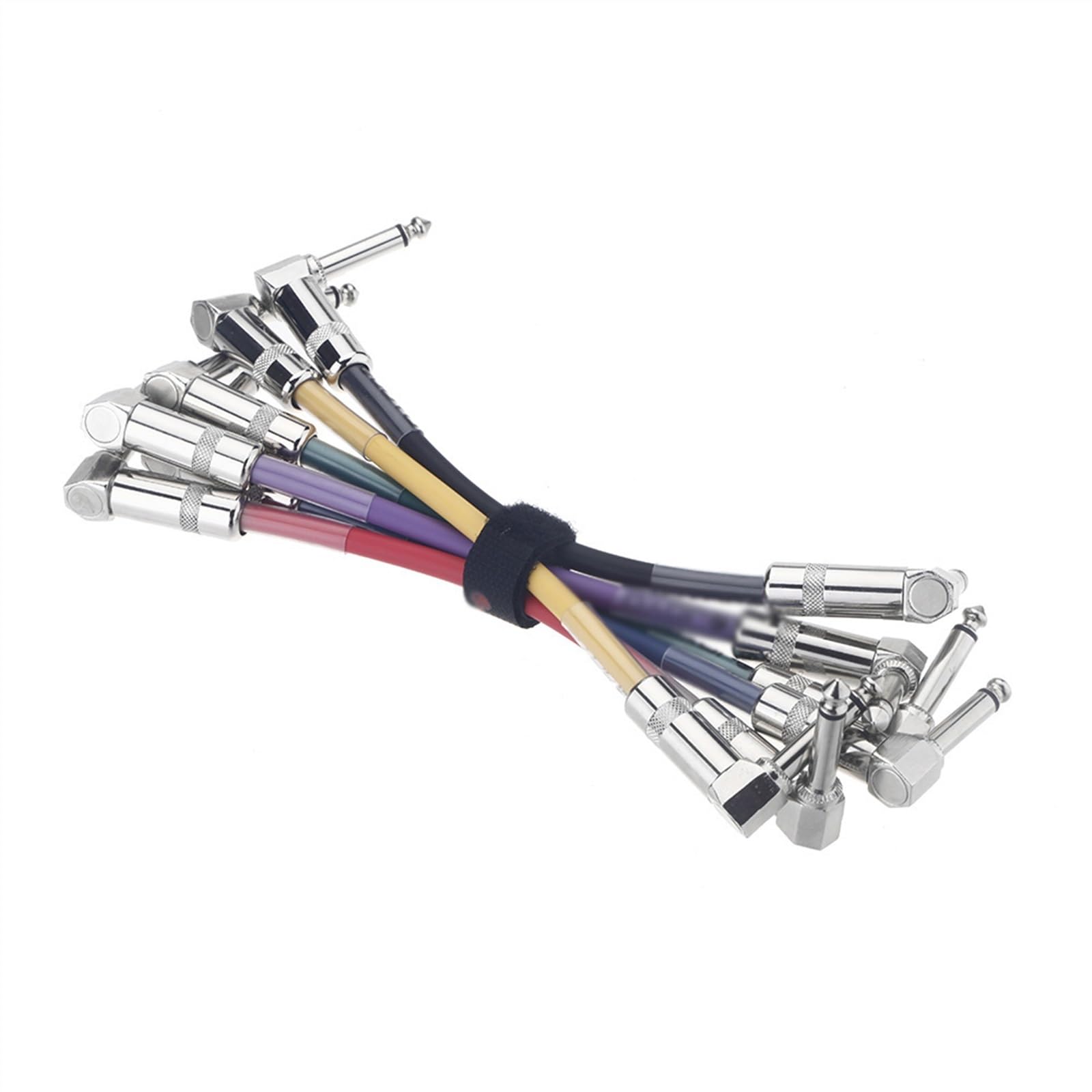 Cavo Audio per Chitarra Set di 6 Cavi per Chitarra Colorati Collega Amplificatore A Pedale Effetto Amplificatore per Chitarra Elettrica