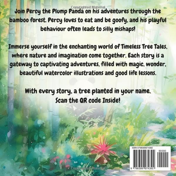 Percy the Plump Panda: A Peaceful Bedtime Baby Story Book for Toddlers and Children with Cute Inspirational Watercolor Pictures | Read, Learn, Love ... Illustrated Books For Children Ages 0-8) - Image 2