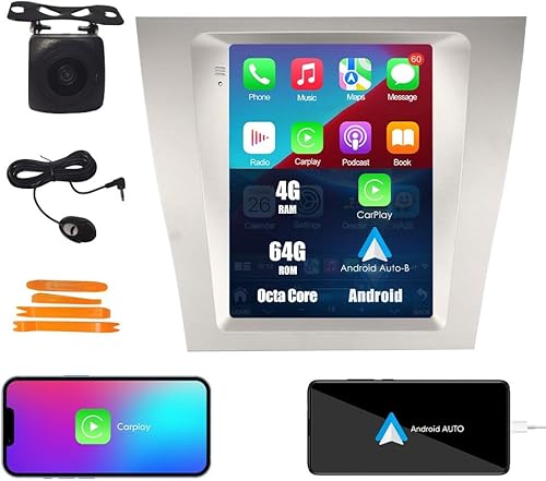 Miniatura 17 de 10.4 pulgadas Android 10 2G Ram 32 ROM DSP Autoradio navegación coche estéreo reproductor multimedia GPS Radio 2.5D IPS pantalla táctil para Toyota