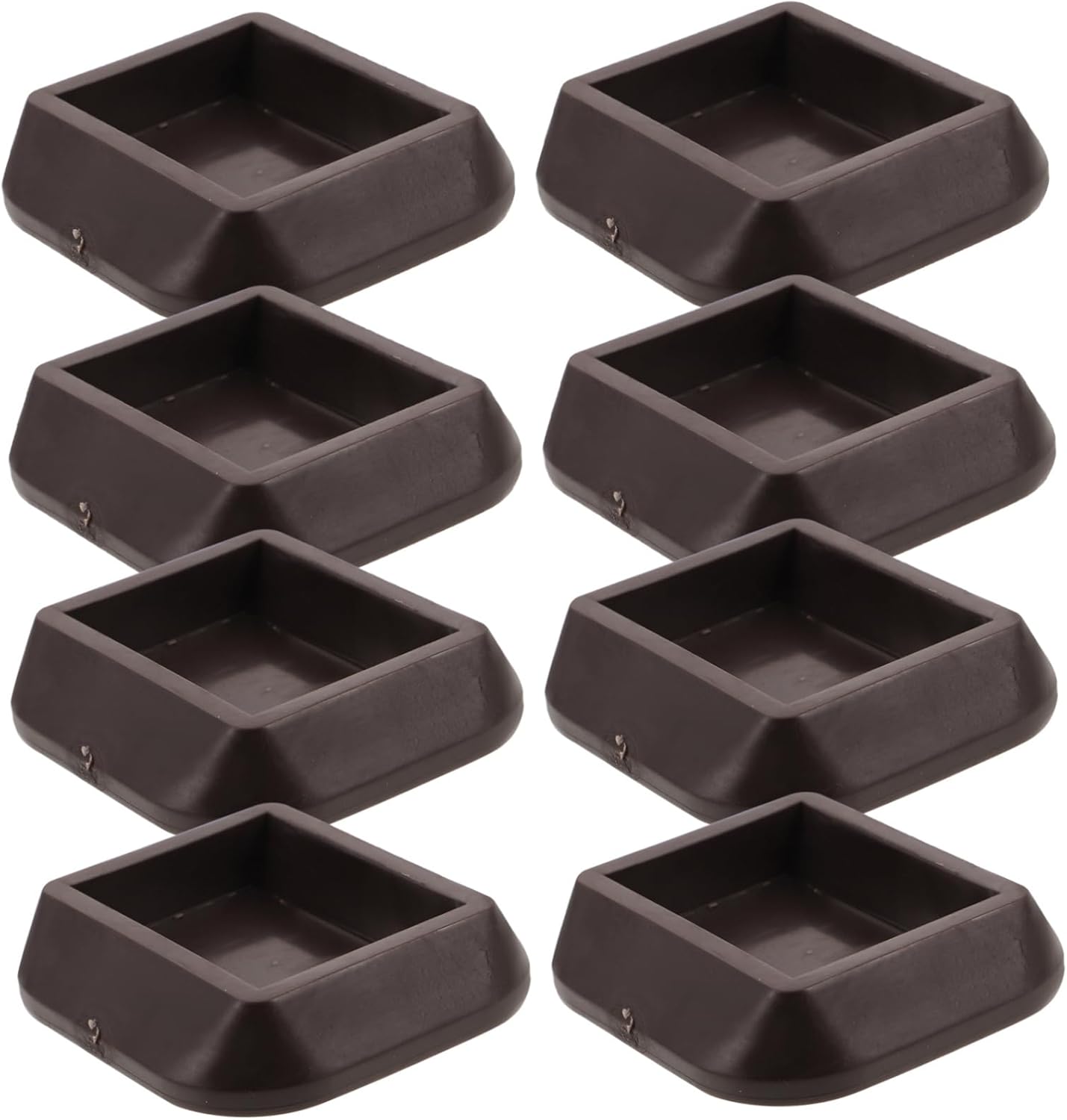 Gadpiparty 8pcs Furniture Leg Pads Sofa Bed Chair Non Slip Furniture Pads Wheel Stopper Chair Leg Protectors Risers Caster Cups Skid Grippers