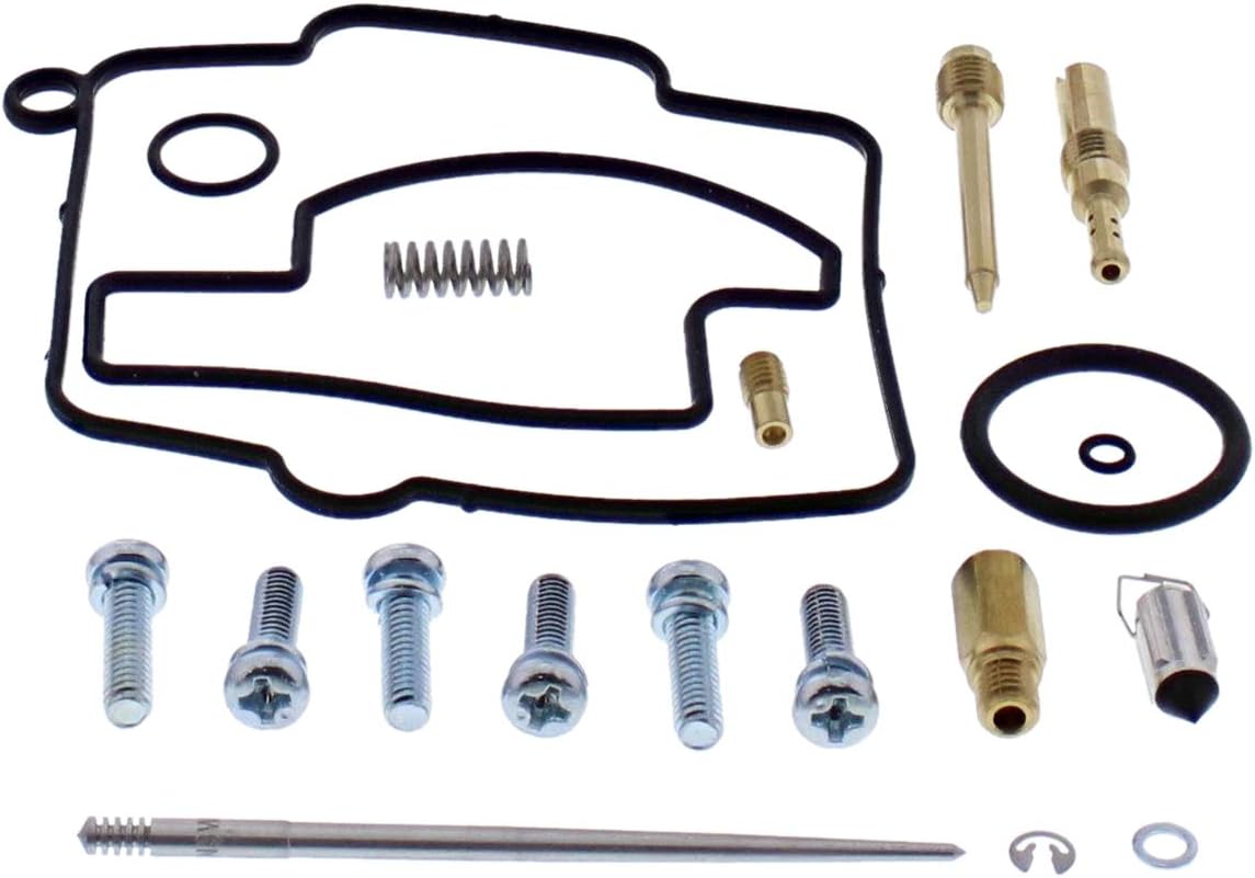 All Balls Carburetor Rebuild Kit (26-10096) for Kawasaki KX250 00, Red