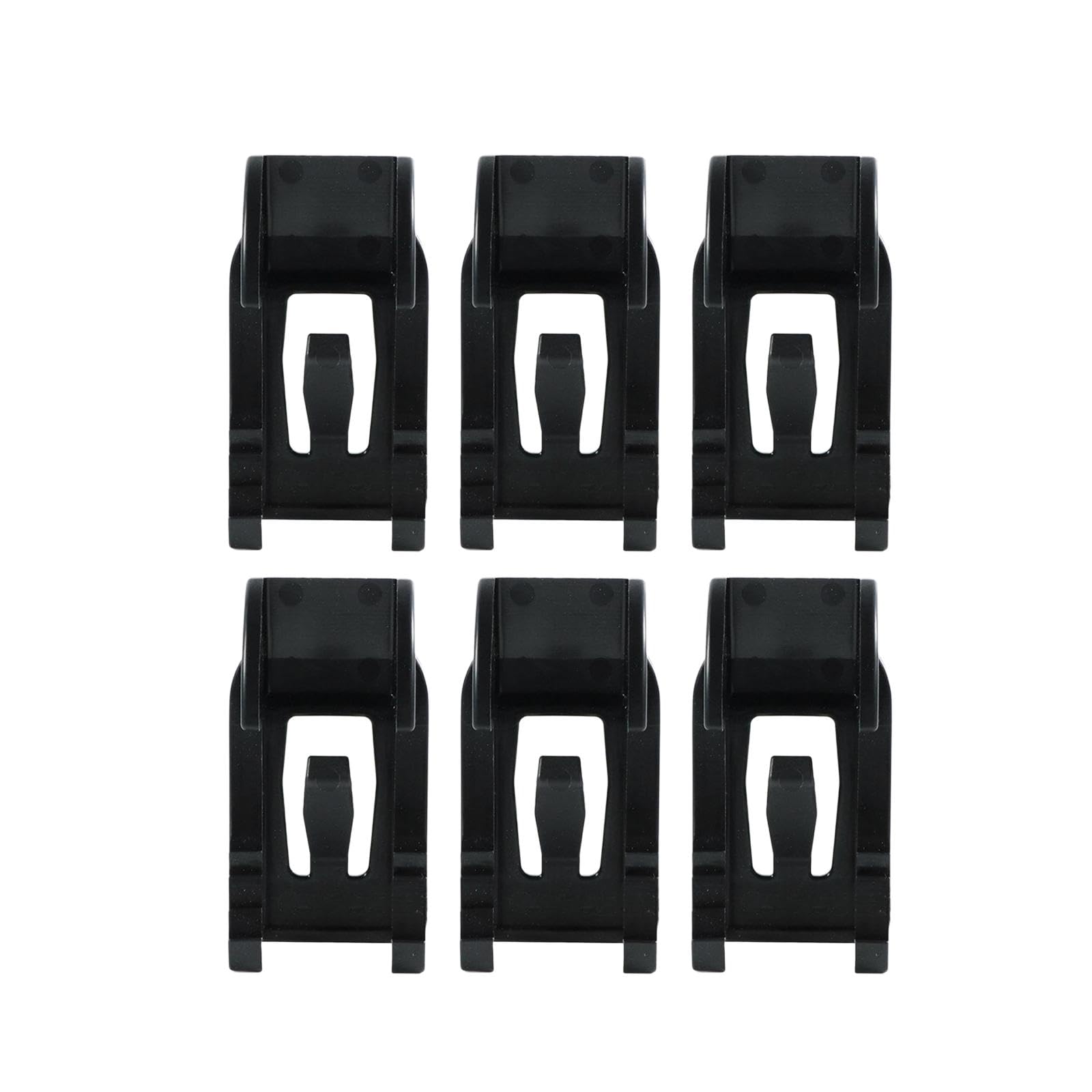 Lot de 6 Clips de Fixation pour Pare-Neige PV, Résistants Aux Intempéries, pour Panneaux Solaires et Freins à Neige PV