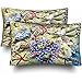 Lot De 2 Housse d'oreiller, Merveilleux Monde sous-Marin avec Coraux Poissons Tropicaux Housse De Coussin Belle Décoration De Maison Décoratives Taie D’Oreiller pour Canapé Bureau Voiture 40X60Cm