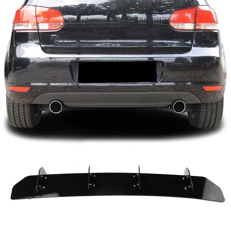 Difusor trasero para Golf MK6 2009-2013 en plastico ABS 5