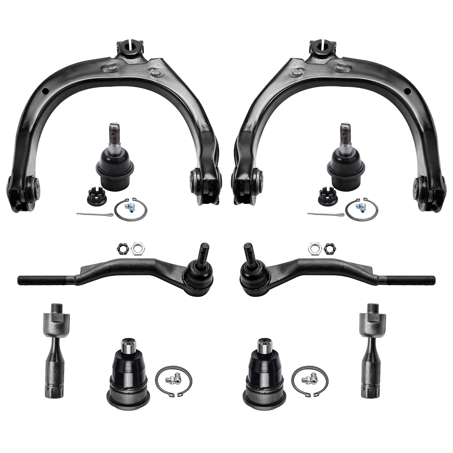 Detroit Axle - 10pc Front Suspension Kit for 02-09 Chevrolet Trailblazer