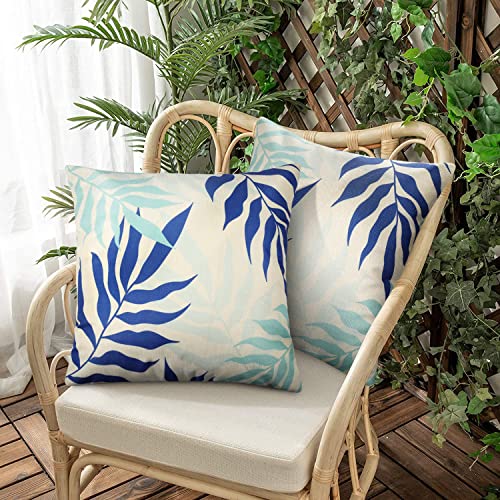 2 Pezzi Copricuscini Impermeabile Federe per