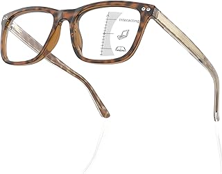 Bifocal Reading Sunglasses Men Clear Top Acetate Frame Sun Readers with Metal Core Wire UV Protection Spring Hinge