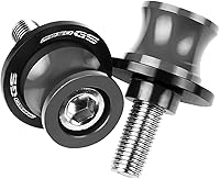 Vista 13 de Motorcycle 8 MM Swingarm Spools Slider Stand Screws CNC for BMW F850GS F 850 GS 2017 2018 2019 2020 Anti-Fall Frame Sliders (Color : 8MM Black)