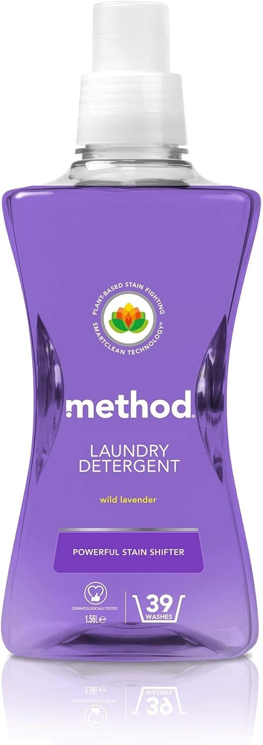 Method Laundry Detergent, Wild Lavender, 39 Washes Amazon.co.uk Grocery